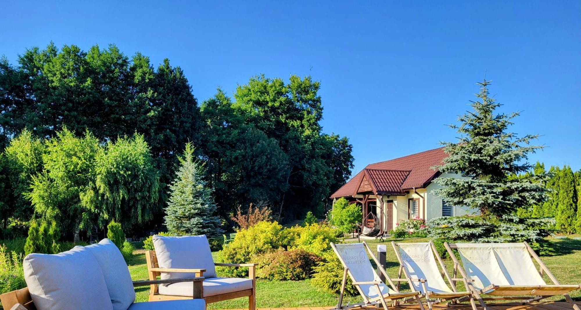 Wczasymazurskie - Domek Caloroczny " Lawenda" Mazury Moldzie Exterior photo
